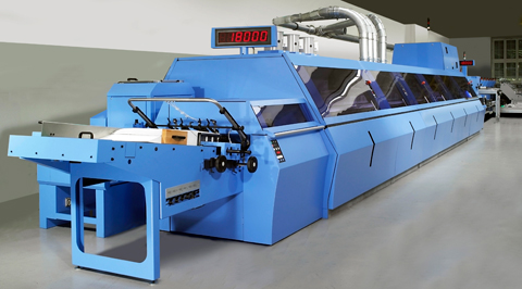 Chaine dos carré collé Müller Martini Buchbindesysteme AG 8552 FELBEN Турe Premelter ICS S80