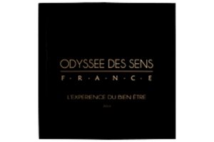 A marketing catalog printing with square format