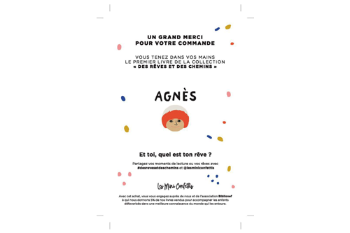 Printed endpaper for a children's book