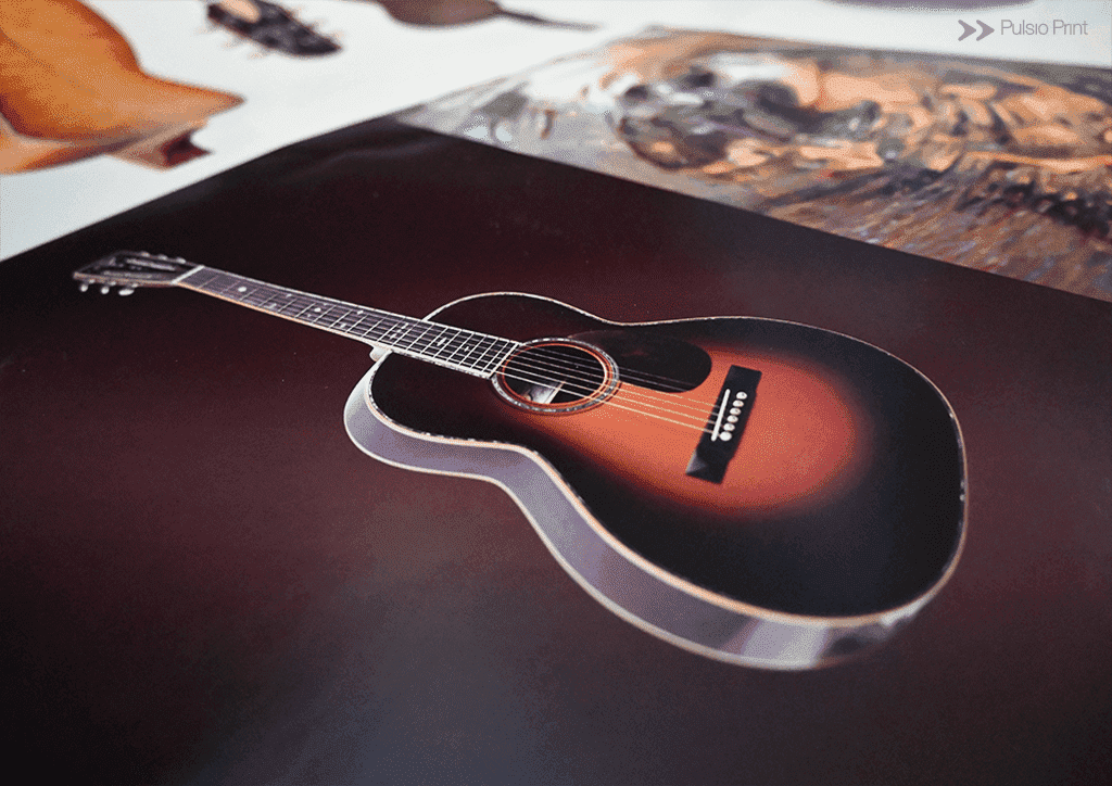 Printing of a wet proof of full colour pictures